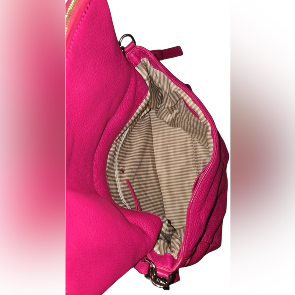 Rare Kate Spade Cobble Hill Minka handbag in a vibrant hot pink/fuchsia color - Picture 5 of 6